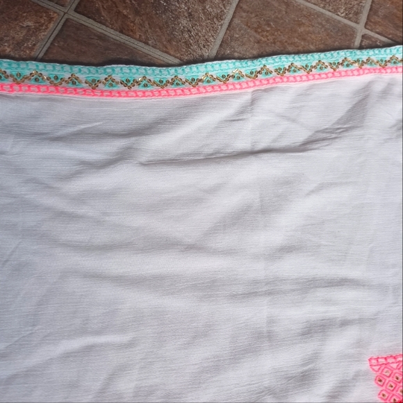 Lilly Pulitzer Lucinda Caftan Resort White Size S/M - Picture 4 of 8